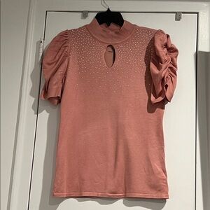 NWT 80 Park Keyhole Neck Sweatet - L